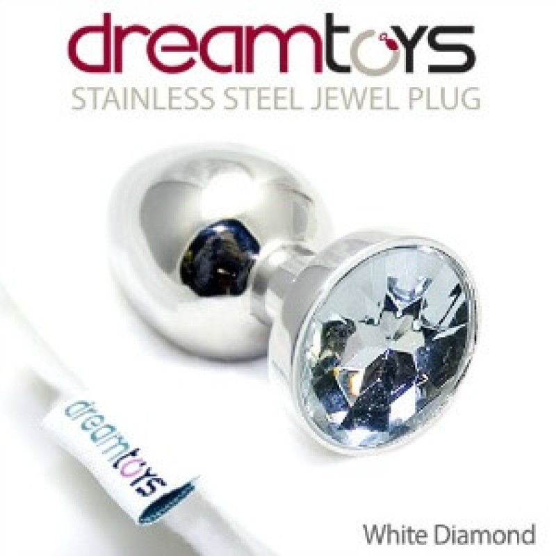 Mm Jewel Butt Plug Stainless Steel Diamond Toronto Sex Toys Online