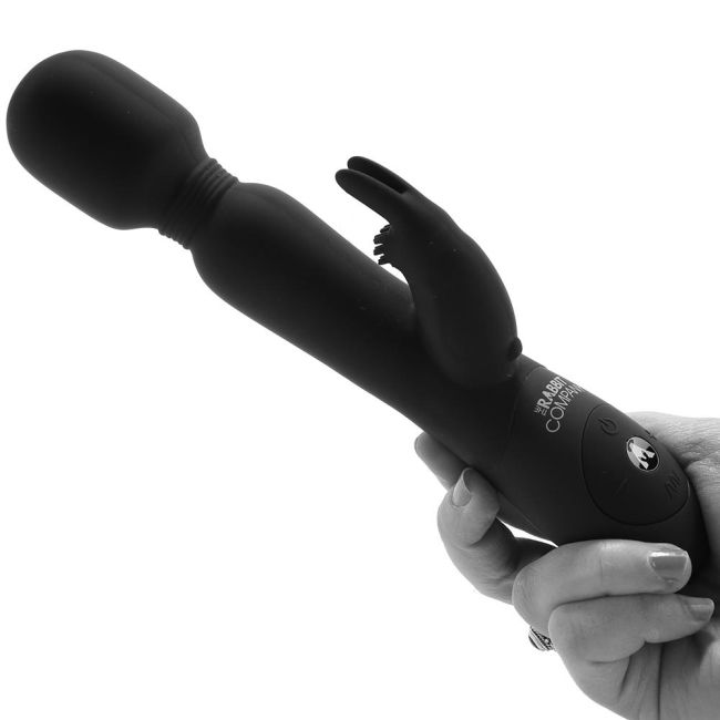 The Rabbit Wand In Black Sex Toys H Delivery Hotme