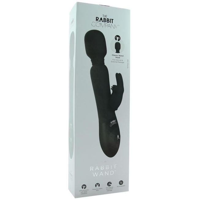 The Rabbit Wand In Black Sex Toys H Delivery Hotme