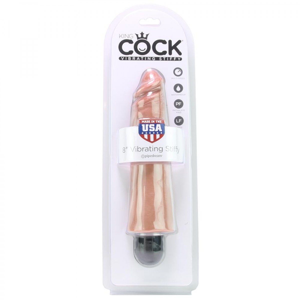 Sex Toys 1hr Delivery King Cock 8 Vibrating Stiffy Dildo I