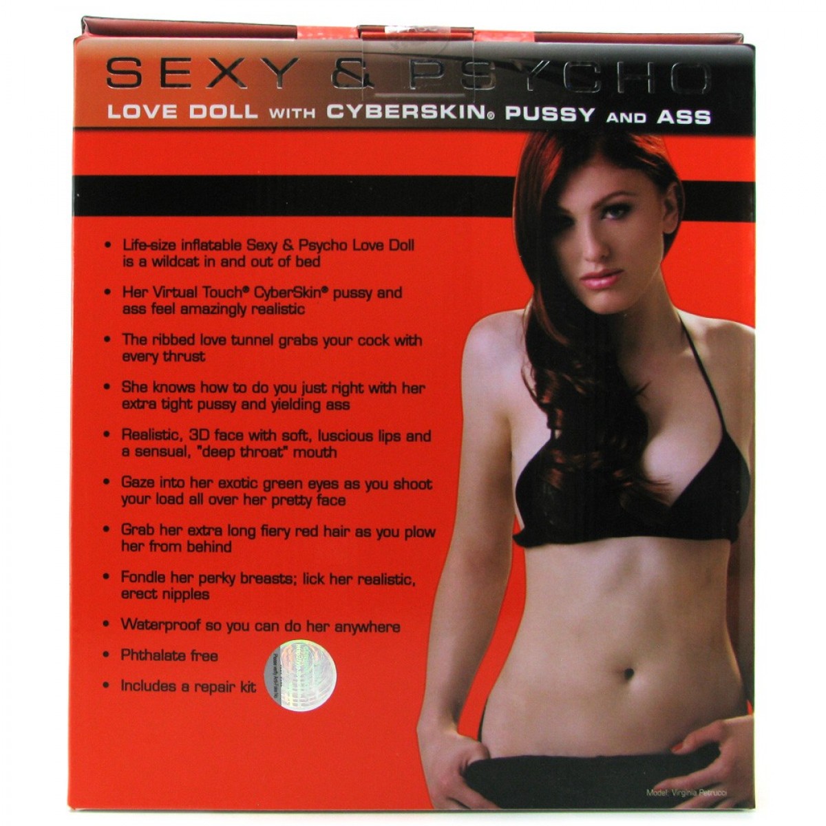 Sex Toys 1hr Delivery Sexy And Psycho Doll With Cyberskin