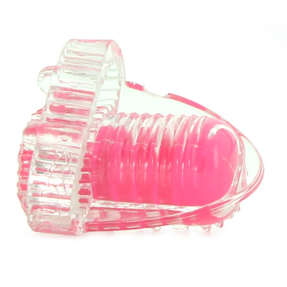 Color Pop Quickie Lingo Vibrating Oral Sex Ring In Pink Sex Toys 1h