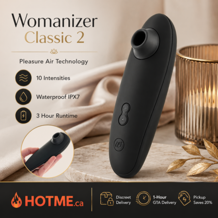 Womanizer Classic 2 Pleasure Air Stimulator Black