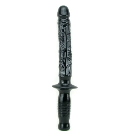 15.5 inch The Man Handler Dildo in Black