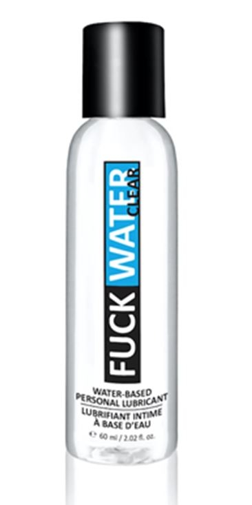 FuckWater "Clear" 2 oz Paraben free