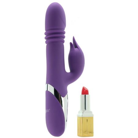 Enchanted Kisser, Exciter and Teaser 12 Functions Silicone USB Rechargeable Pur