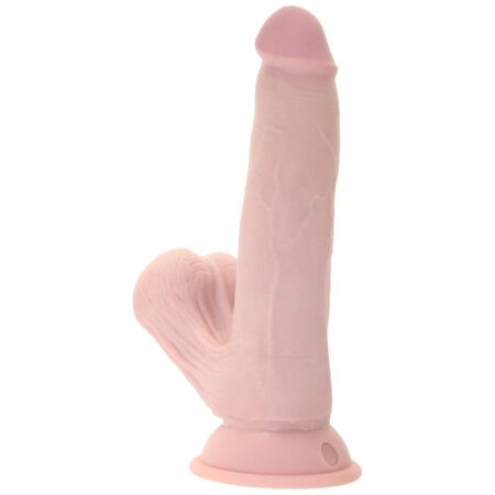 King Cock Plus 8" Cock with Swinging Balls in Light