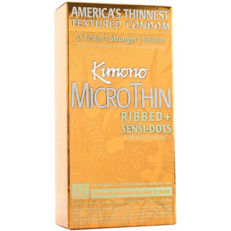 Textured Type E Condoms in 12 Pack