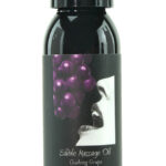 Edible Massage Oil 2oz/60ml in Gushing Grape