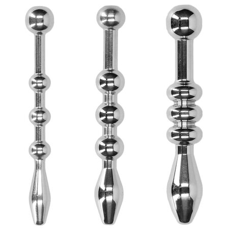 Ouch! Beaded Steel Urethral Sounding Set