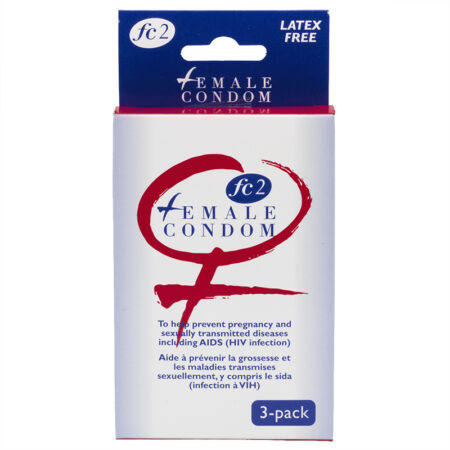 Female Condom Retail 3 Pack