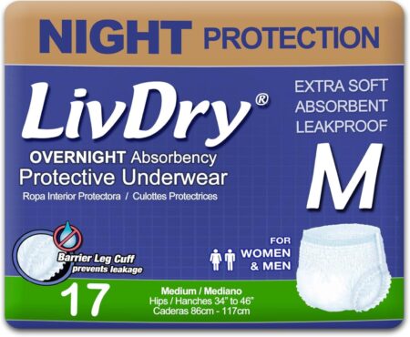 Shhh... It’s Diaper Time – Medium 17-Pack LivDry