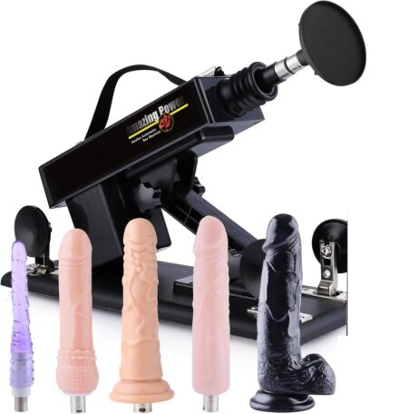 Sex Machine Thrusting with Attachments