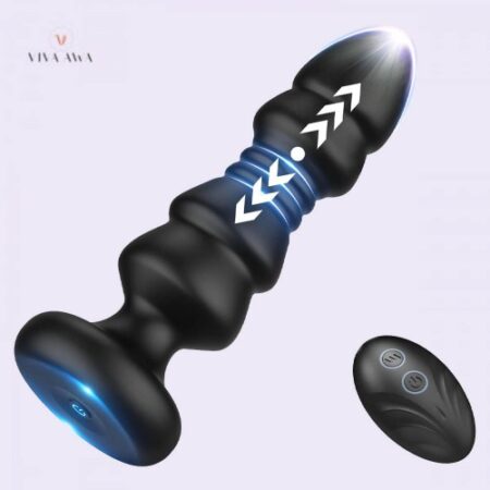 Thrusting Butt Plug with Remote