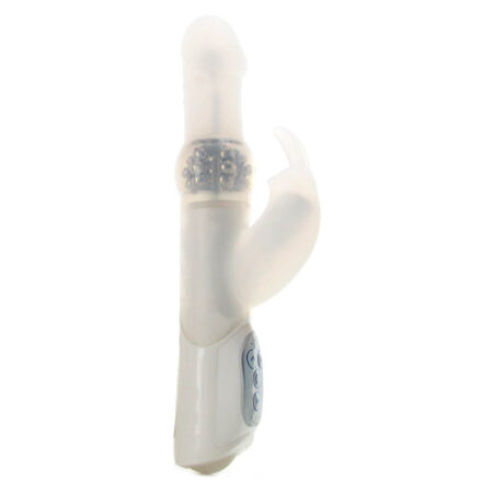 Silicone Jack Rabbit Vibe in White