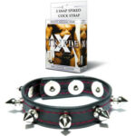 Triple X 3 Snap Spiked Cock Strap