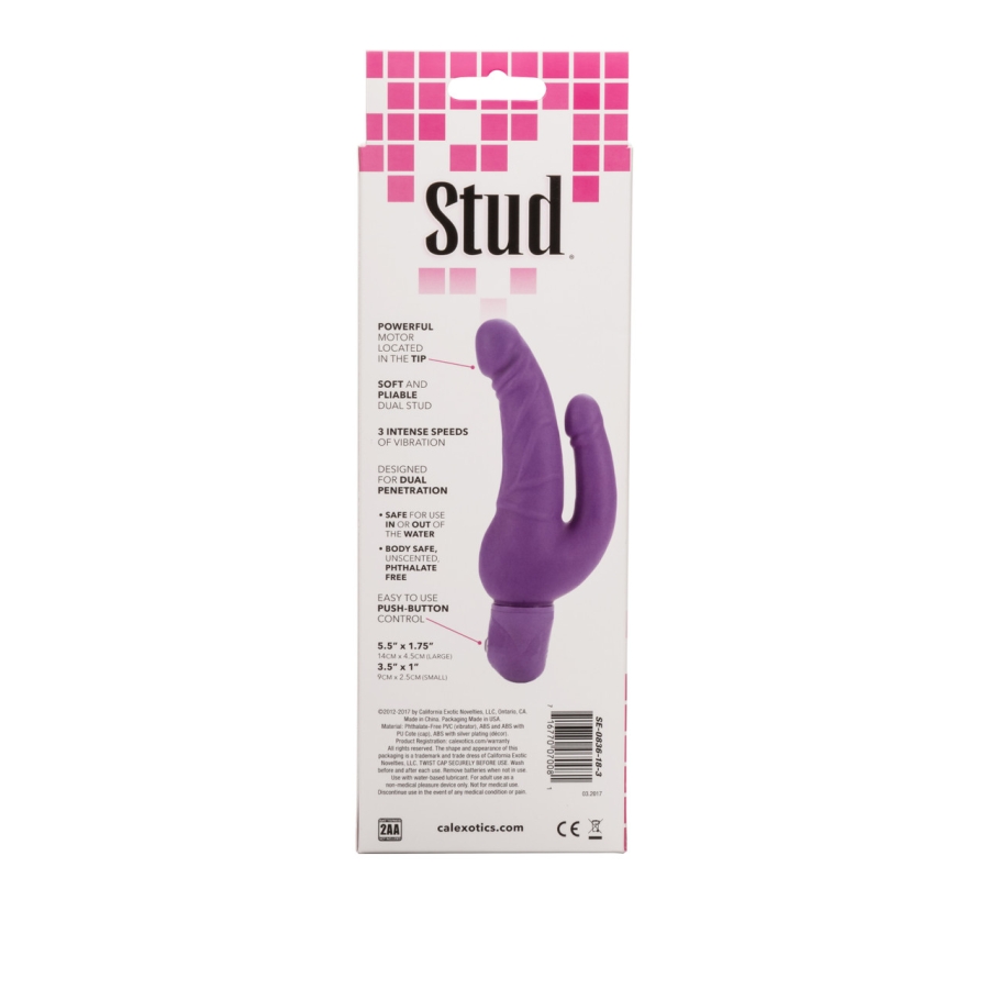 HotMe.ca Power Stud Over and Under vibrating double penetrator