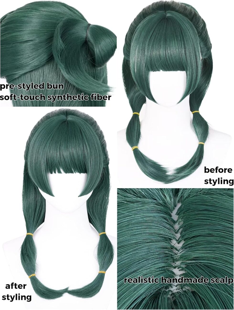 Close-up of heat-safe synthetic fiber texture