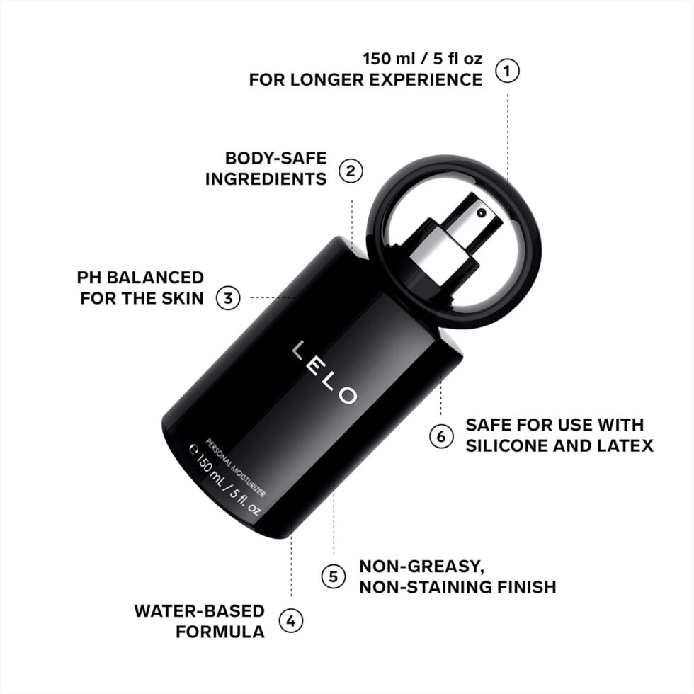 Luxury water-based lube pH-balanced and unscented formula