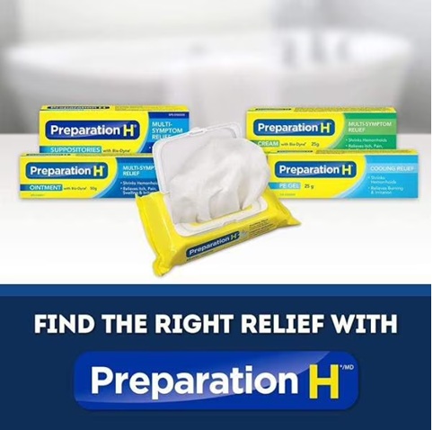 Preparation H Anal Play Soothing Ready Wipes pack front view