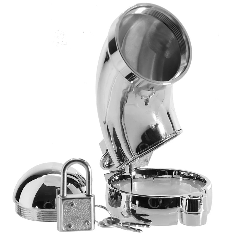 “Blue Line cock cage kit components — cage and accessories”