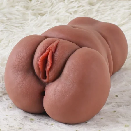 2-in-1 Thick Pocket Stroker Brown 1.1lbs