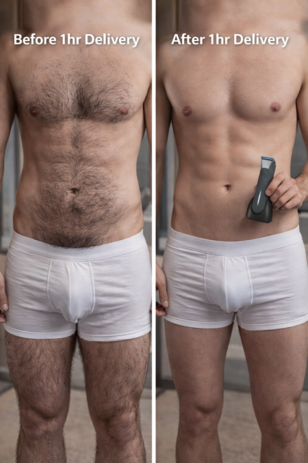 Balls Groin and Body Shaver for Men