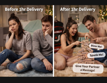 Wooden Stacking SEX Game for Couples