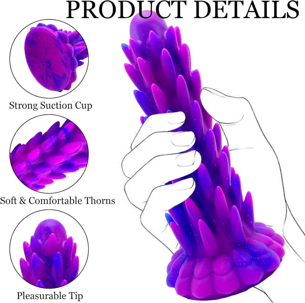 Close-up of realistic prostate toy for HotMe.ca