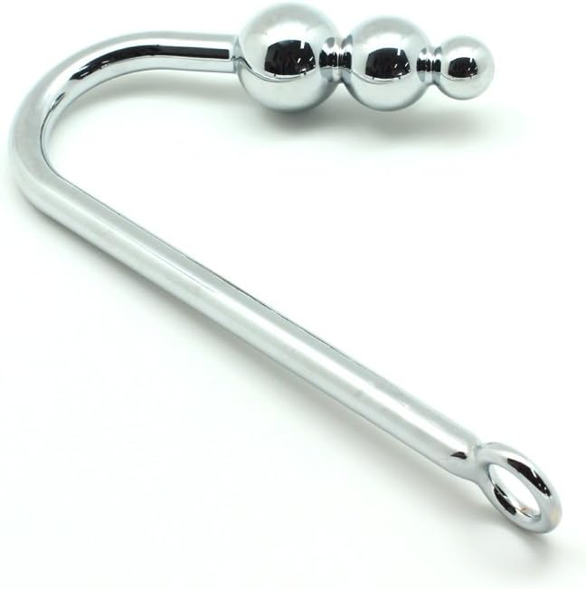 Premium stainless steel adult toy with curved design
