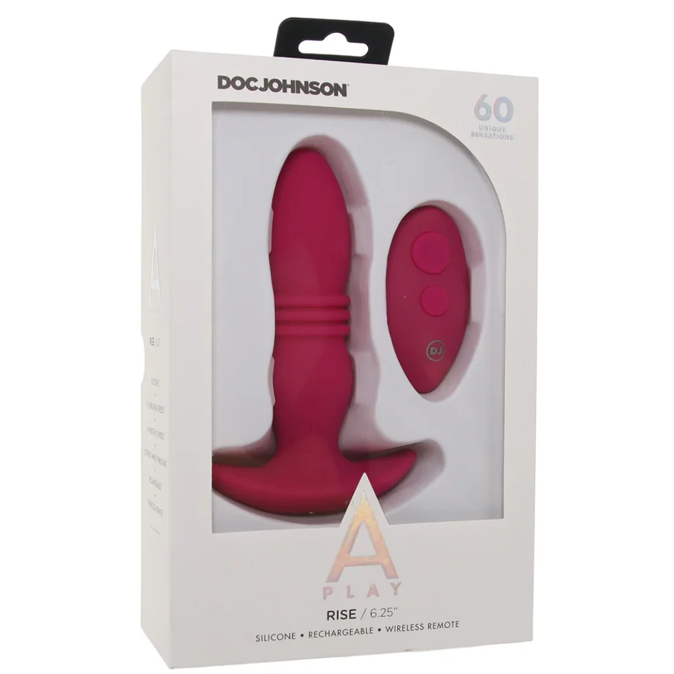 A-Play Rise Thrusting and Vibrating Anal Toy