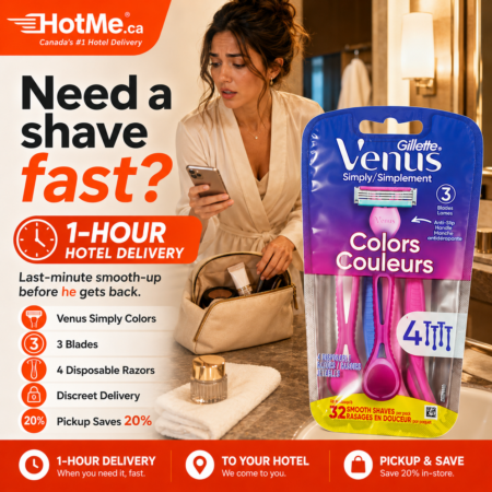 Venus Simply 3 Colors Disposable Razors for women