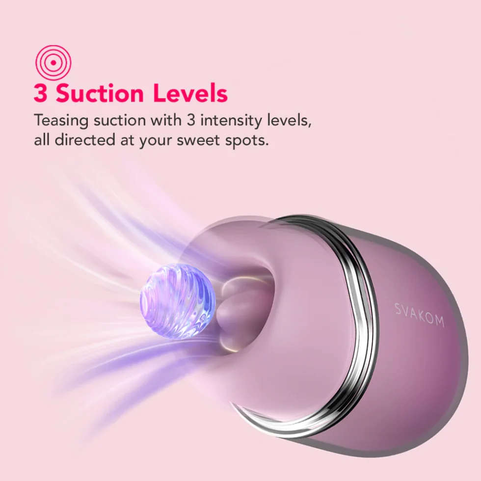 Klitty Dual-Action Licking and Suction Stimulator Pink