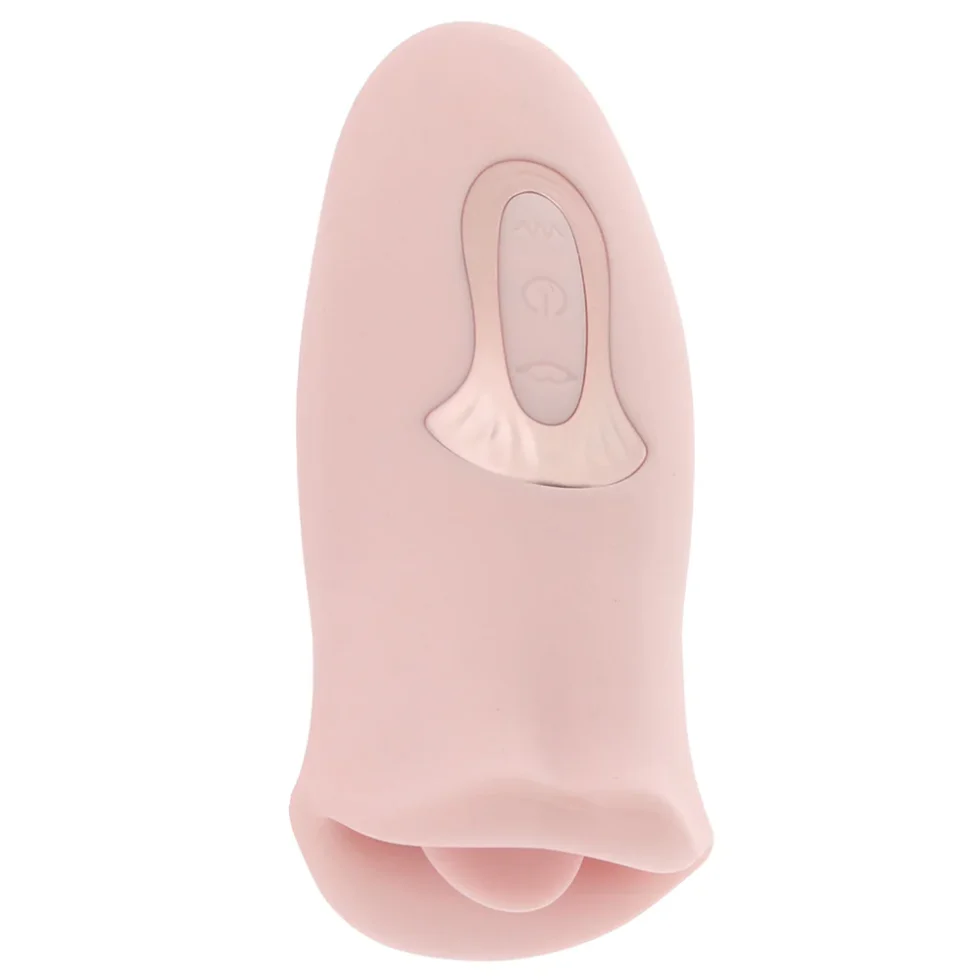Loveline Kiss Dual Action Suction Vibe Pink