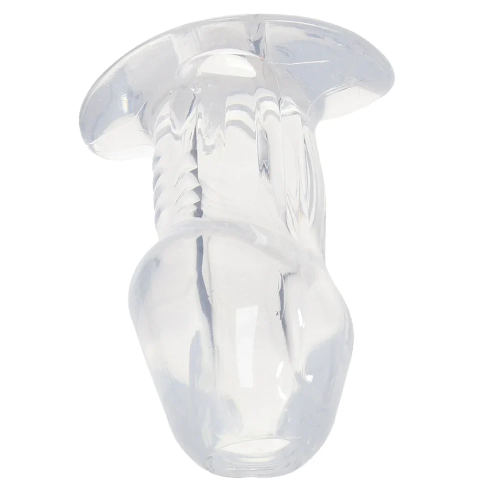 Master Series Dicked 3 Piece Hollow Anal Plug Set