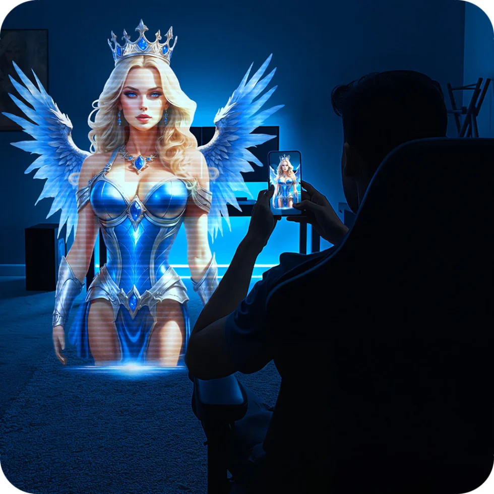 Masturs Eloa Winged Goddess male masturbator with soft internal sleeve and sturdy case