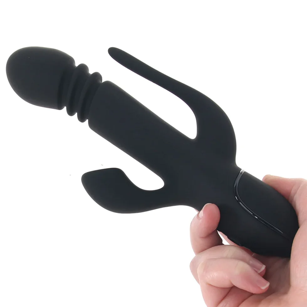 Triple Euphoria Thrusting Suction Vibe