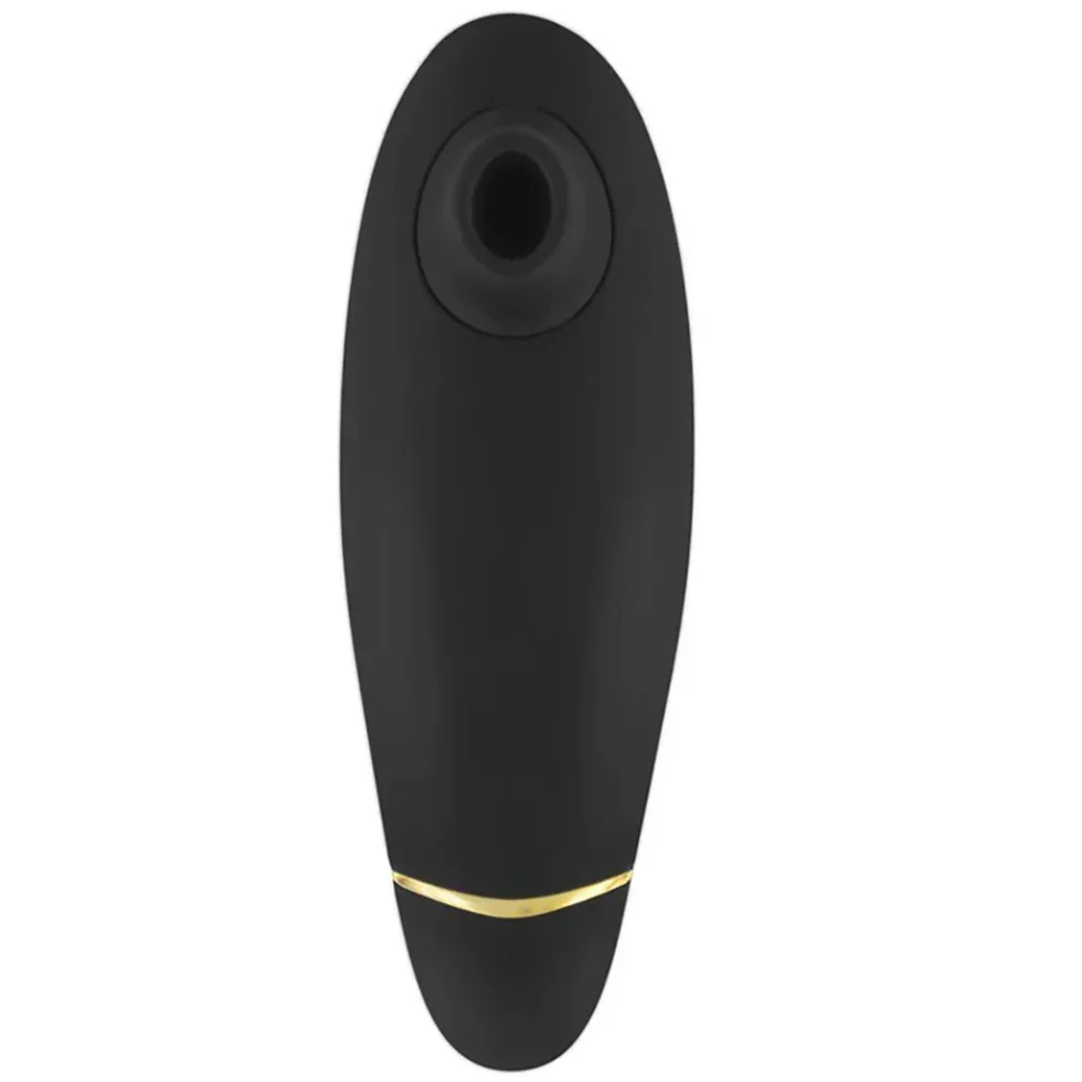 Womanizer Premium 2 black clitoral suction stimulator with Pleasure Air Technology