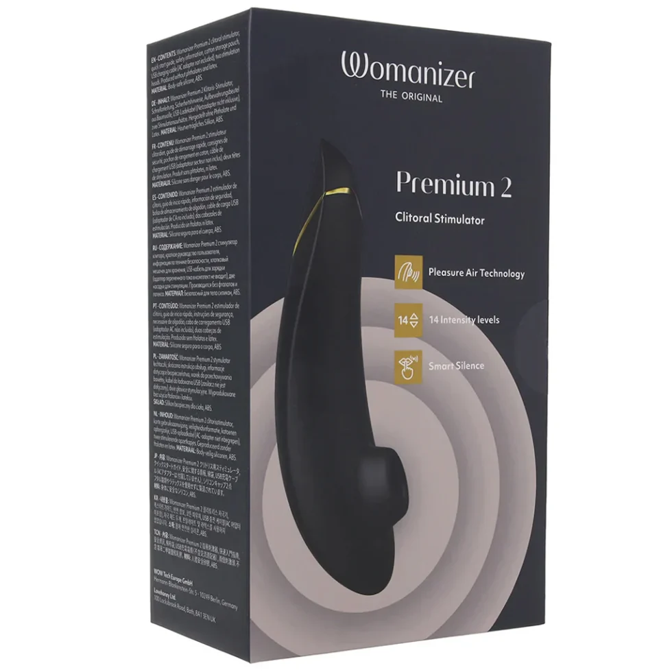 Womanizer Premium 2 Pleasure Air Stimulator Box