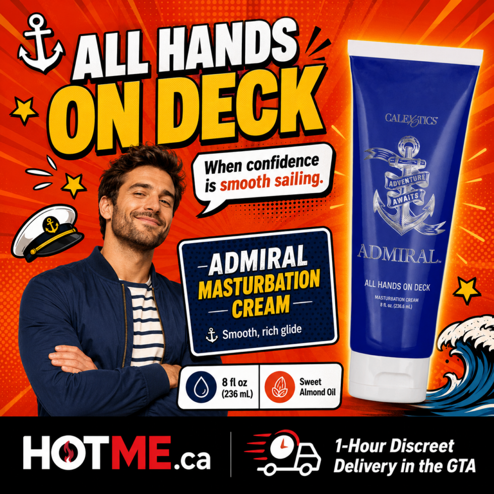 Cal Exotics Admiral masturbation cream with sweet almond oil