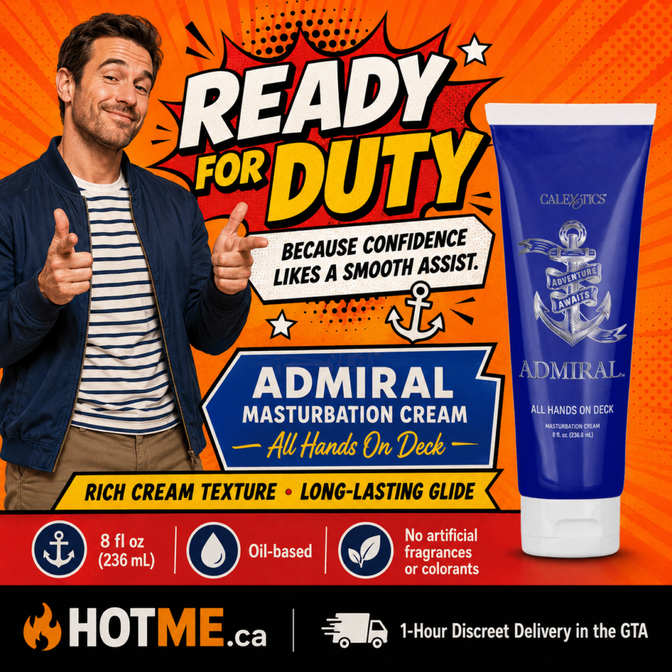 All Hands On Deck cream lubricant available in Toronto