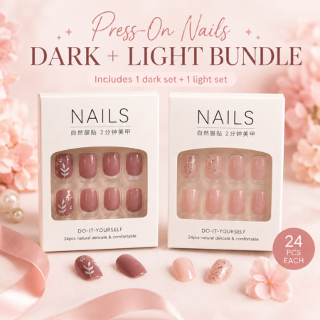 Press On Nails Dark and Light Bundle