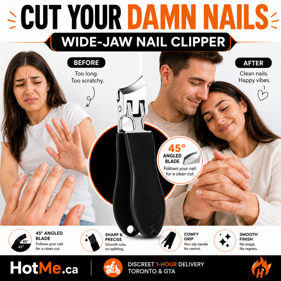 Angled stainless-steel fingernail and toenail clipper