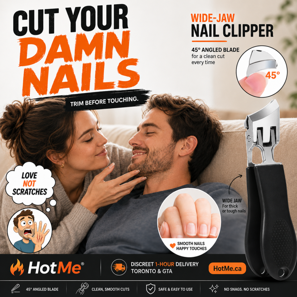 Cut Your Damn Nails wide-jaw nail clipper from HotMe