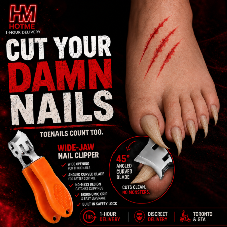 Anti-Splash Wide-Opening Nail Clipper