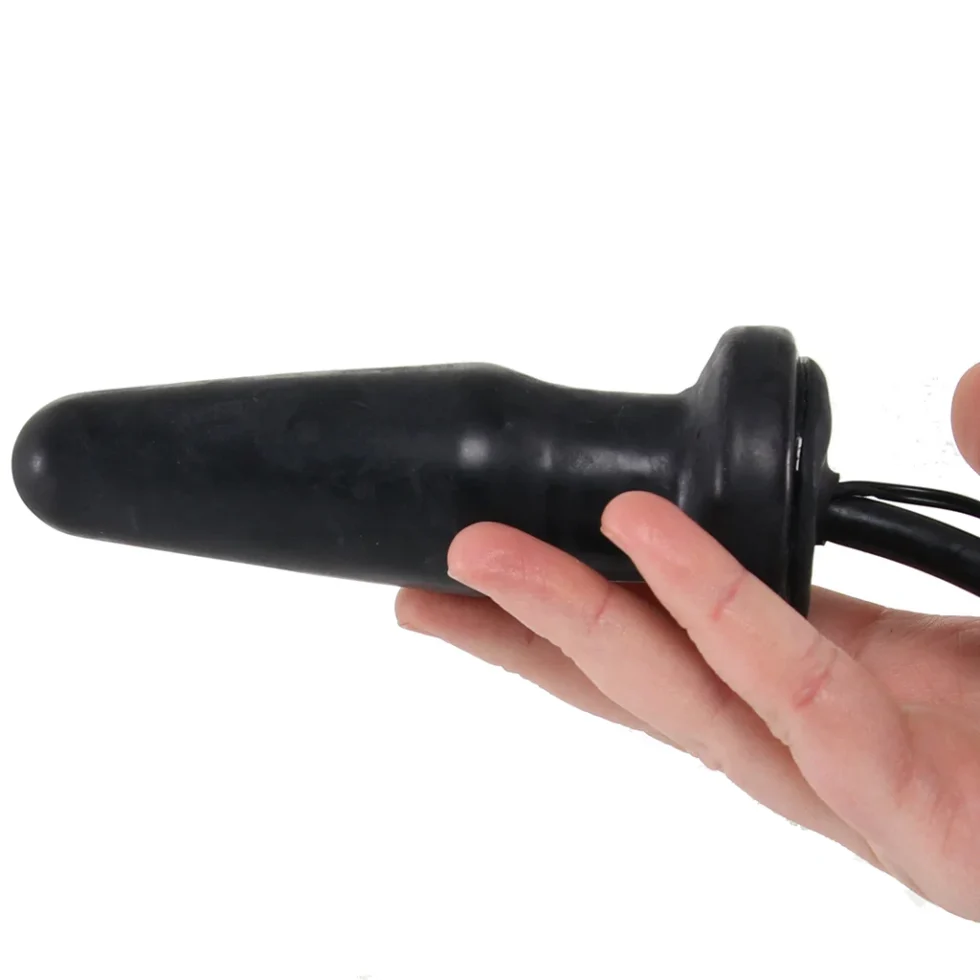 Expanded Fetish Fantasy inflatable butt plug showing adjustable girth