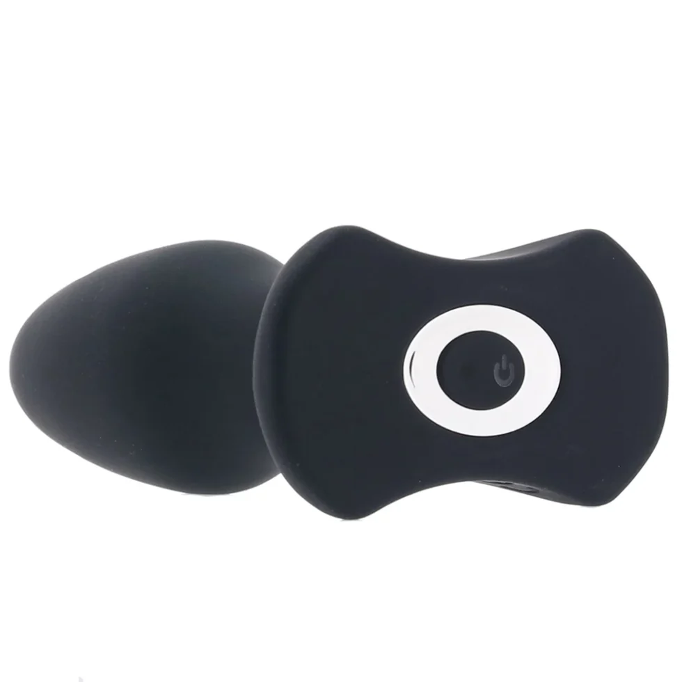 CalExotics vibrating silicone butt plug with USB charging cable