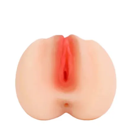 Realistic anal-style entrance on the Zevaro Nina dual-channel stroker