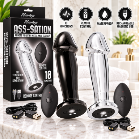 Ass-Sation Ecstasy Remote Metal Anal Probe