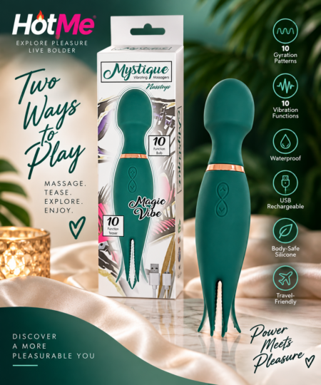 Mystique Vibrating Massagers Magic Wand